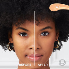 L’Oréal Paris True Match Radiant Serum Concealer – embout plat pour une application précise.