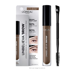 L'Oréal Paris Unbelieva-Brow brun chaud avec brosse-angle pour définition précise