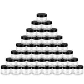 Loretoy-boîtes plastiques PET 4oz avec couvercles pour un rangement fiable en déplacement.