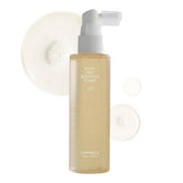 Sérum spray LORINIQUE L01 sur cuir chevelu pour une application pratique et rafraîchissante