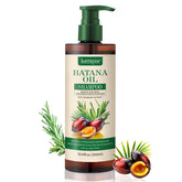 Lorrnyee shampooing batana, bouteille à pompe pratique pour usage quotidien