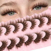 Losha cils brun duveteux pour un regard naturel et subtil.