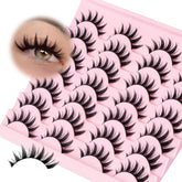 Losha cils manga épineux 14 paires pour un regard manga naturel