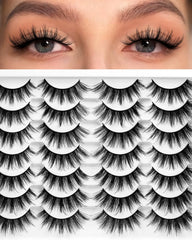 Losha cils naturels, regard discret et élégant avec effet œil de chat.