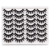 Losha cils-naturels 3D07, regard doux grâce à des fibres synthétiques de qualité