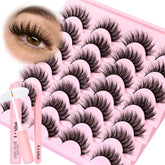 Losha Cils – regard cat-eye et 14 paires pour un look naturel.
