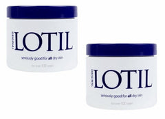 Lotil crème 114 ml, ensemble de deux : hydratation douce pour peau sèche et sensible