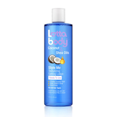 Lottabody lotion texturisante dans sa bouteille pour un coiffage durable.