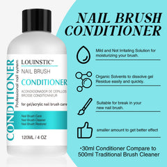 LOUINSTIC conditionneur-pinceau-acrylique préserve les fibres