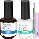 LOUINSTIC gel nail polish remover bottle for quick at-home gel removal.