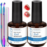 LOUINSTIC gel remover kit packaging, convenient at-home nail care
