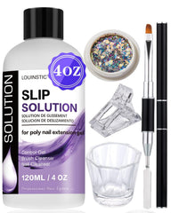 LOUINSTIC solution de glisse: bouteille 120 ml pour faciliter le glissement et le modelage.