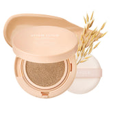 LOVB fond-teint cushion éclat satiné pour un teint frais toute la journée.
