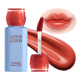LOVB Pudding Glow: aperçu texture légère pour un fini naturel sur les lèvres