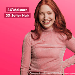 Love Beauty And Planet shampoo texture lissante: hydrate sans lourdeur pour cheveux abîmés