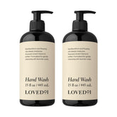 Loved01 savon mains bouteille lavande, hydratation douce pour les mains