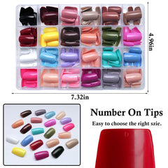 LoveOurHome onglets à poser carré moyen avec adhésifs et languettes adhésives pour une pose rapide et durable.
