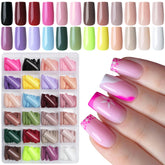 LoveOurHome ongles-carres brillants 576pc prêt à être appliqués rapidement