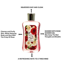 LOVESTEE Love of Rose bubble bath creates rich foam for a relaxing soak.