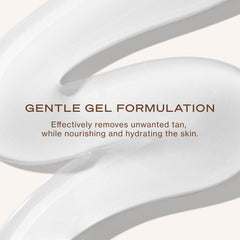 Loving Tan Deluxe Tan Remover Gel – temps d’attente de 10 minutes, rafraîchit la peau.