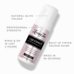 Loving Tan peau hydratée et parfum agréable après l’application.