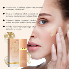 LOYOTICE 4en1 foundation – spectre-clair, couleur qui s’adapte à la lumière.
