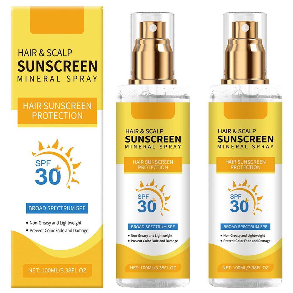 LOYOTICE spray UV pour cheveux teints, protection légère contre le soleil.