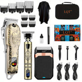 LQT set coupe cheveux homme : outil polyvalent pour salon à domicile.