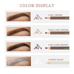 LSxia crayon sourcil brun clair pour éclaircir le regard