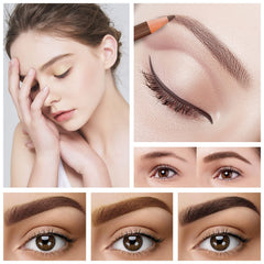 LSxia crayon sourcil brun foncé pour contours profonds