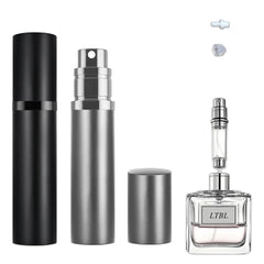 LTBL deux flacons parfum voyage 5ml, kit compact pour emporter facilement votre fragrance