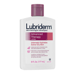 Lotion Lubriderm Advanced Therapy, flacon pratique pour application quotidienne