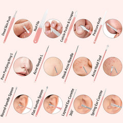 LUCK AROUND outils-manicure acier inoxydable : durabilité et performance au quotidien.