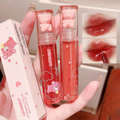 LuckNest gloss hydratant pour lèvres, couleur durable.