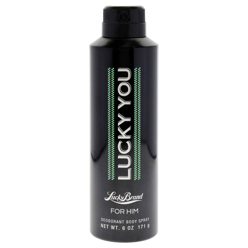 Flacon Lucky You déodorant spray, parfum rafraîchissant pour la journée.