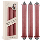 Luckybear rouleaux flexibles satin géant pour boucles sans chaleur.