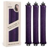 Luckybear rouleaux flexibles satinés pour boucles durables sans chaleur.