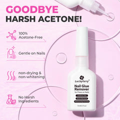 Luckyfairy Embout Angle Precision pour application ciblée sans débordement.