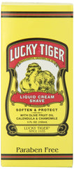 Lucky Tiger Extraits botaniques olives-calendula-chamomile – Ingrédients qui apaisent la peau.