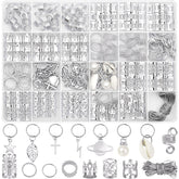 Lucomb ensemble 259 pièces bijoux cheveux pour varier les styles et looks