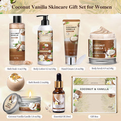 LUCOTIYA Coconut Vanilla hand cream with hydrating texture