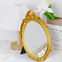 Miroir LuHeToz petit format, pratique pour retouches maquillage rapides