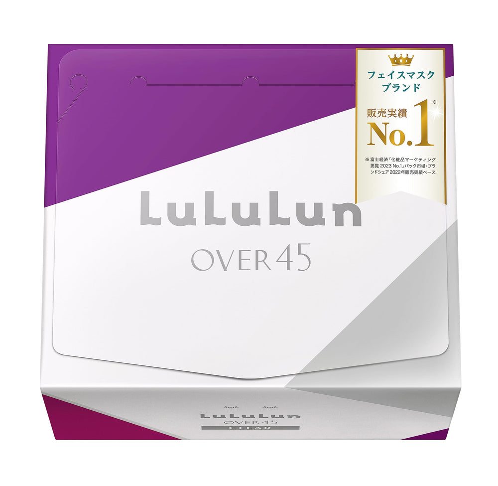 Masque Lululun anti-age, racine-d-iris, améliore l’élasticité et l’hydratation.