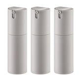 Bouteille airless de voyage Lulupack 1 oz, gris, compacte et anti-fuite.