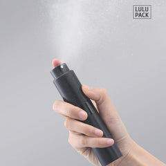 Lulupack vaporisateur rechargeable noir 30 ml, idéal pour changer de parfum.
