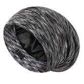 LULUSILK bonnet-dormir-soie-interieur protège les cheveux pendant le sommeil