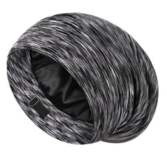 LULUSILK bonnet-dormir-soie-interieur protège les cheveux pendant le sommeil