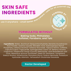 Application rapide Lume crème: massage facile et invisible.
