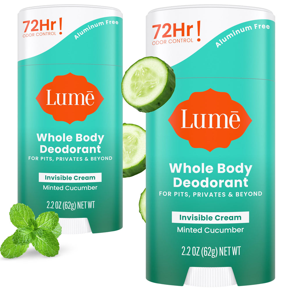 Lume crème invisible en bâton, emballage pratique et discret.
