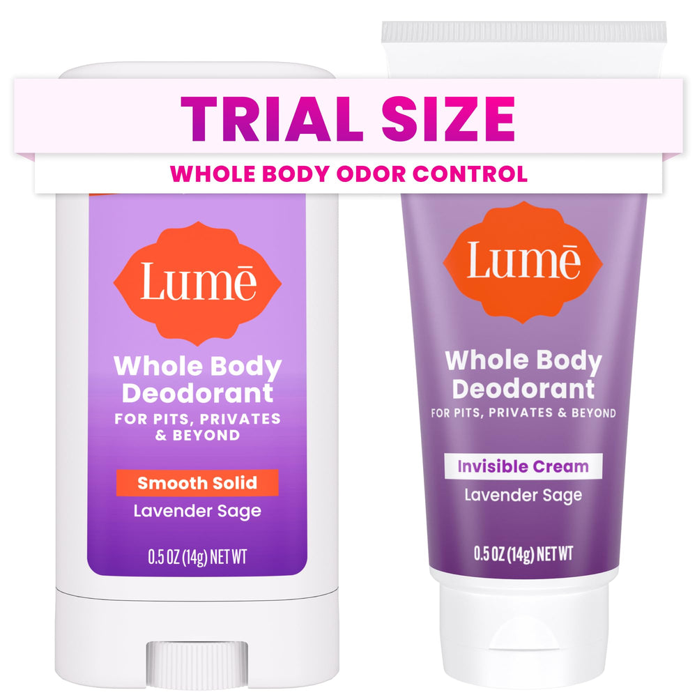 Lume crème invisible lavande-sauge emballage pratique pour voyage